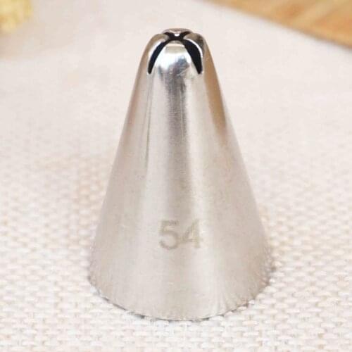 #54 Icing Tip Nozzle Cake Decorating Tips Stainless Steel Icing Fondant Piping Decorating Nozzle Tip Baking & Pastry Tools