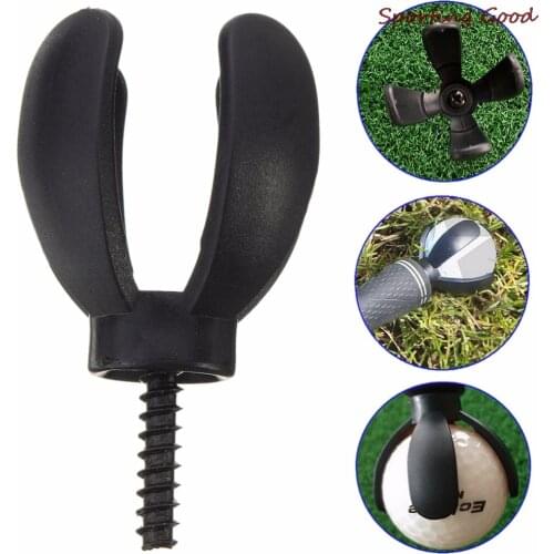 New 4 Prong Golf Ball Pick Up Retriever Grabber Claw Sucker Tool For Putter Grip Golf Ball Picking Device Wholesale