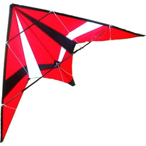 NEW LISTING 1.8m Red Power Professional Dual Line Stunt Kite With Handle And Line Good Flying Factory Outlet