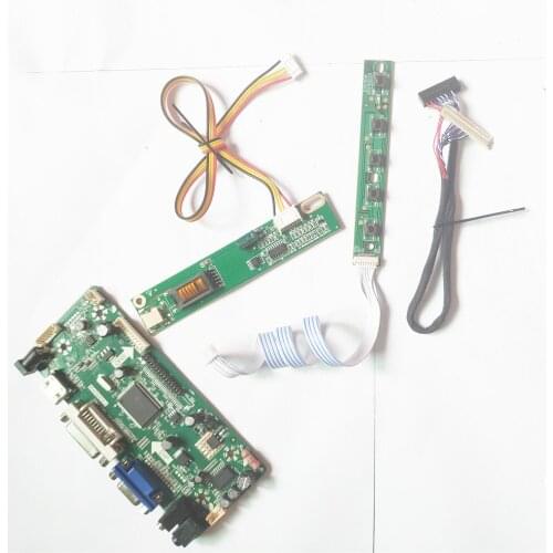 For QD15TL04 QD15TL09 M.NT68676 screen controller board CCFL LVDS 30Pin 15.4" 1280*800 VGA HDMI-Compatible DVI LCD monitor