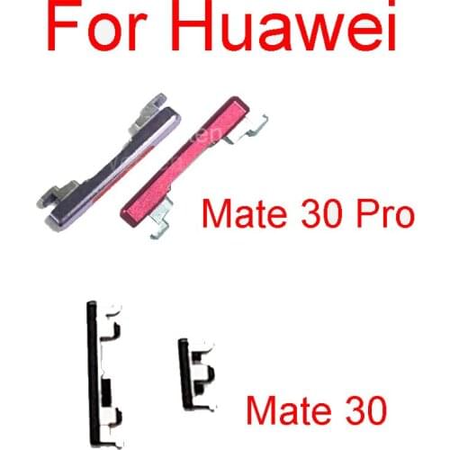 Power Volume Side Button For Huawei Mate 30 Mate 30 Pro On Off Power Volume SideKey Switch Replacement Parts