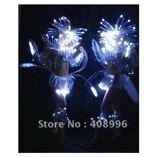 LED luminous dress for performance/Carnival dress/Light-up costumes/Fairy costume