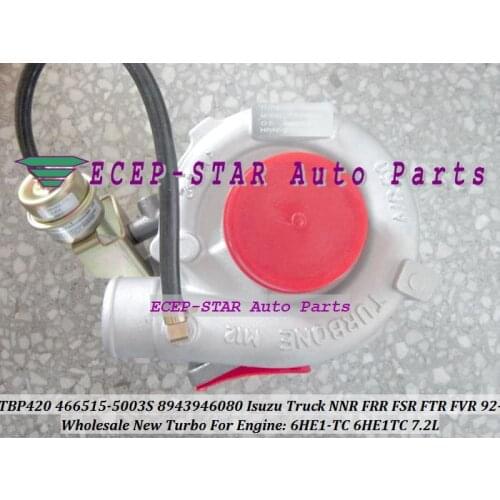 TBP420 Turbo 466515 466515-5003S 466515-0001 466515-0002 8943946080 For ISUZU Truck NNR FRR FSR FTR 1992-96 6HE1-TC 6HE1TC 7.2L
