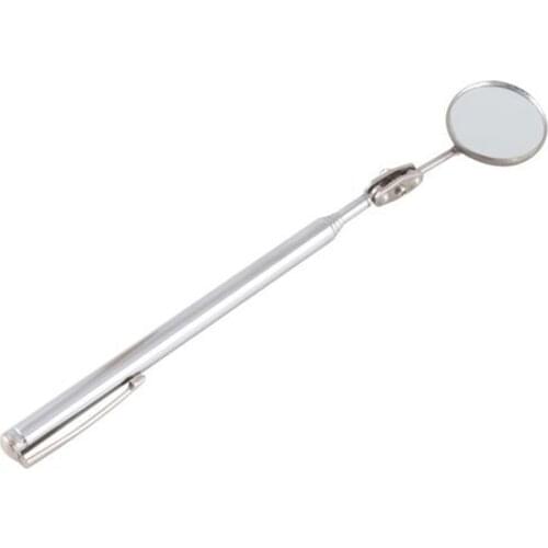 Telescoping Inspection Round Mirror Extending Car Angle View Pen Hand Tool 360 Degree Swivel Angle View Repairing Accessories