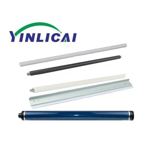 1 set opc drum cleaning blade lubrication bar cleaning roller PCR For Ricoh Aficio MPC2030 MPC2010 MPC2050 MPC2551 MPC2550 2030