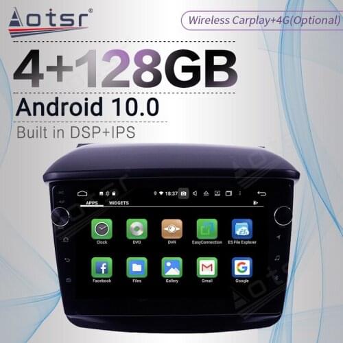 128GB For Mitsubishi Pajero Sport 2 L200 Triton 2008-2016 Android Radio Tape Recorder Car Multimedia Player Stereo Head Unit GPS