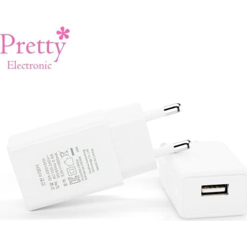 5V2A Korea KC Certified Two Round Conversion plug Adapter For Mobile Phone USB Charger KCC Korean High Quality Charging