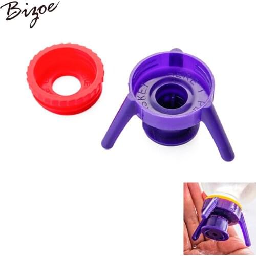 6Pcs Toss It Bottles Stand Cap Kit Easy Pour Out Thick Liquid Economy Cap Kit Openers Convenience Kitchen Tool Supplies