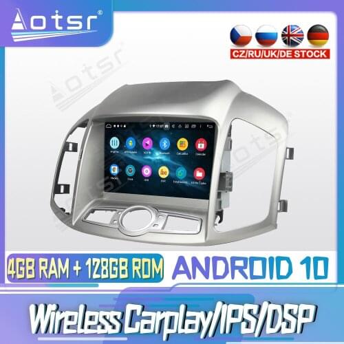 Android10 PX6 128G For Chevrolet Capativa2012-2016Car DVD GPS Navigation Auto Radio Stereo Video Multimedia Player HeadUnit 2din