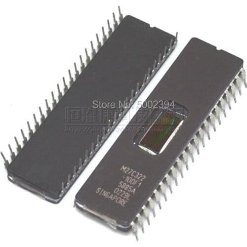 Free Shipping 20pcs/lots M27C322-100F1 M27C322 DIP-42 New original IC In stock EPROM IC NEW