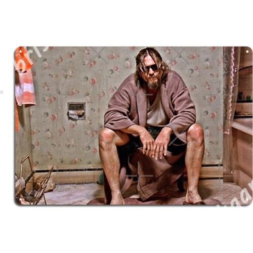 The Big Lebowski Metal Signs pub Cave pub Vintage Garage Decoration Tin sign Posters