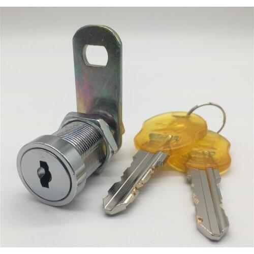 C security level anti-theft disc cam lock hot applied to slot machine storage cabinet and mailbox