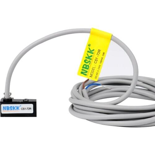 NBSKK Cylinder sensor switch MODEL: CS1-U CS1-F CS1-G CS1-H CS1-J CS1-M CS1-S CS1-72R DC/AC5-240V 100MA 10W magnetic switch