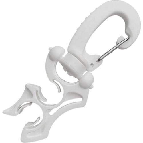 Regulator Double BCD Hose Holder Holder with Clip Buckle Hook