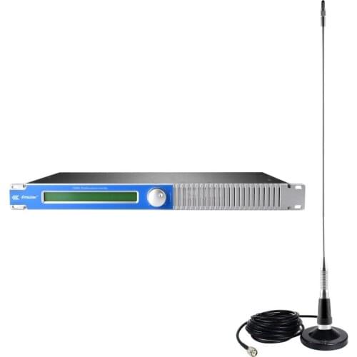 FSN-50A 50w Professiona FM Transmitter + CA 200 CAR SUCKER Antenna + 8Meters cable for Church drive-in , Cinema