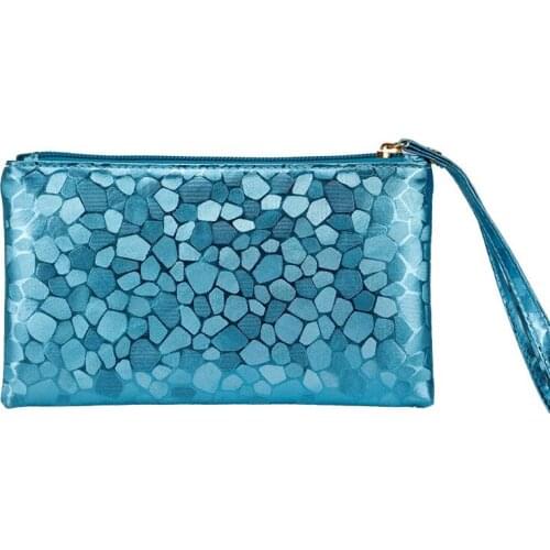 Fashion Sequins PU Coin Purse Women Wallets Lady Wristlet Handbags Long Money Purse Pocket Bag Zipper Coin Purse Cards ID Holder