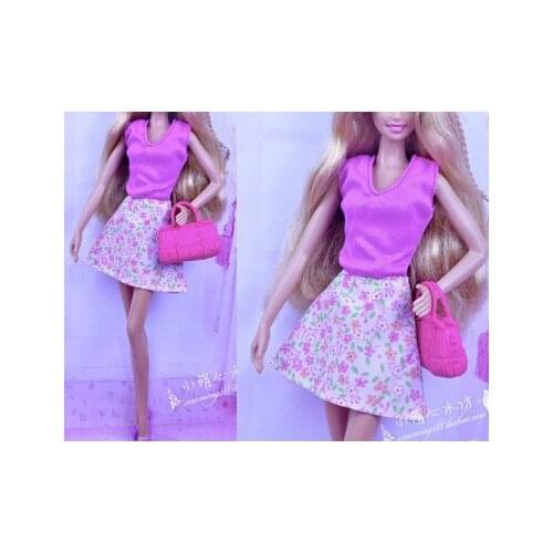 30cm Doll Dress Fashion Clothes suit for licca For Barbie Doll for blythe Accessories Baby Toys Best Girl' Gift