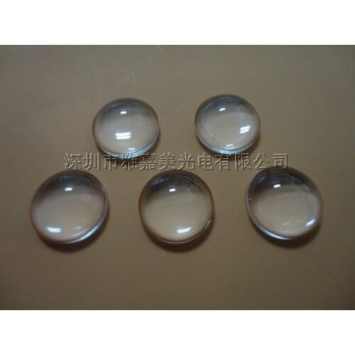 PMMA LED optical convex lens ,diameter 13mm *5.2mm Plano convex LED lens ,1W 3W Reflector Collimator