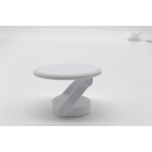 10-100pcs Adjusting rotation Round folding mobile phone bracket material lazy desktop bracket phone finger ring holder