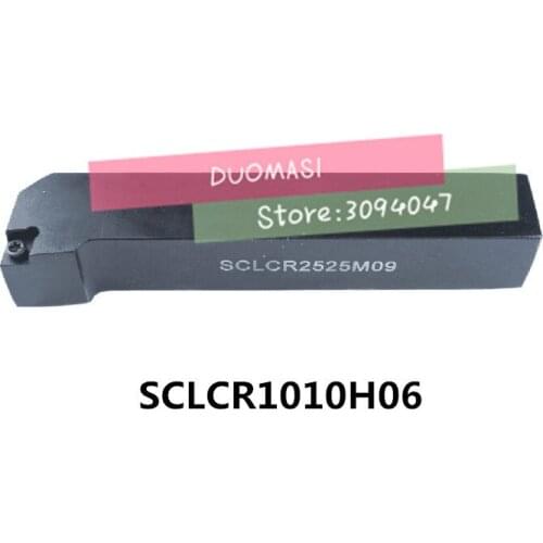 SCLCR1010H06 CNC turning tool holder, 10*10*100mm External turning tools, Lathe cutting tool,Tool holder for CCMT0602 Insert