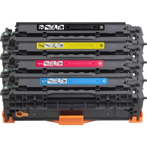 4 Pack 410A CF410A Toner Cartridge Compatible for HP Color Laserjet Pro M452dn M452dw M452nw MFP M377dw M477fdn M477fdw M477fnw