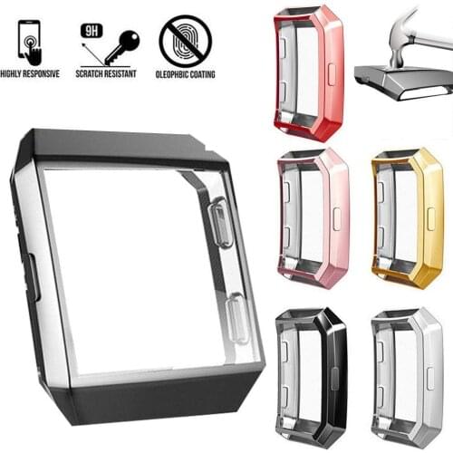 Ultra-thin Soft TPU Screen Protector Case Cover for Fitbit Ionic Smart Watch Wearable Devices Smart Accessories