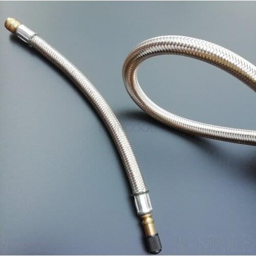 Tire valve extension tube lengthened inflation tube automobile truck engineering vehicle valve core vacuum nozzle air pump