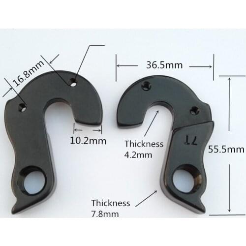 2pcs Bicycle gear rear derailleur hanger dropout KF096 For CANNONDALE Focus KTM BH CAAD8 Super Six Synapse Slice Trail Scalpel