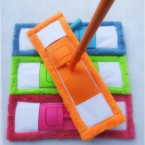 1PC High Quality Home Cleaning Pad Coral Velet Refill Household Dust Mop Head Replacement Cleaning Tools