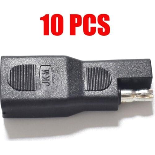 10 PCS Sae Polarity Reverse Adapter SAE to SAE Polarity Reverse Quick Disconnect Cable Plug Adapter for Solar Panel Battery