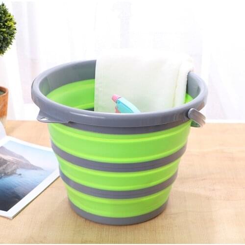 10L Outdoor Portable Folding Bucket for Wash Car Camping Tools Storage Supplies Tourism/fishing Equipment/kitchen Bathroom Items