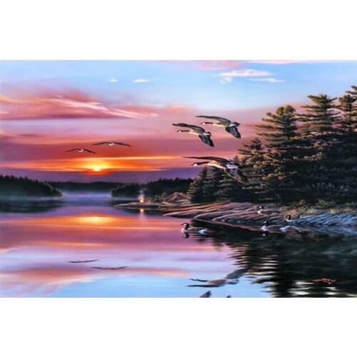 14/16/18/27/28 Top Quality Beautiful Counted Cross Stitch Kit Abstraction Beauty and Grape A10022 scenery