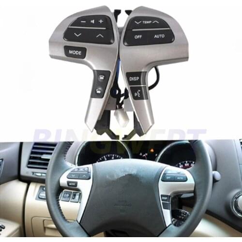 84250-0E120 For Toyota Highlander 84250-0E220 84250-0K020 Audio/Air Conditioning Control Button Steering Wheel Switch
