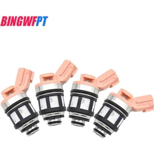 4PCS Auto parts fuel injectors fuel injection 16600-9S200 16600-1B000 for Nissan JS23-4 Repalce parts(AY-RK052)