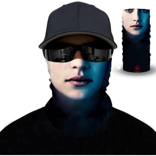 Brand new 3D printed interesting hair scarf Neck leggings magic sports headgear Breathable 3d printed windproof headscarf scarf