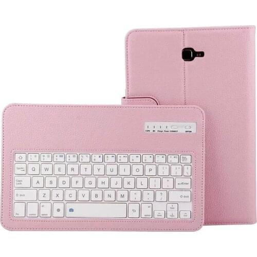 For Samsung Galaxy Tab A Case SM-T580 SM-T585 10.1" Bluetooth Keyboard 2 In 1 Removable Wireless PU Leather Tablet Cover+Pen