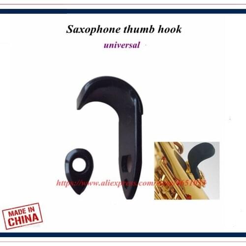 Wind instrument repair tool - Saxophone repair tools - 2PCS Saxophone thumb hook , universal , Plastic material, no hand injury