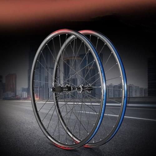 Free Shipping Road Bicycle Wheelsets 700c 24 Holes Disc Brake Wheel 8/9/10 Speed Bike Parts