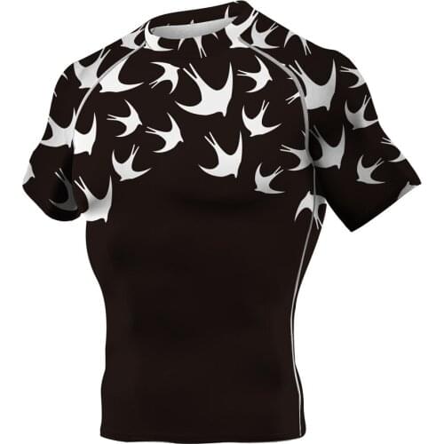 Mens Stylish Stretch Athletic Tees