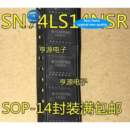 30pcs 100% new and orginal real stock SN74LS14 SN74LS14NSR 74 ls14 absorbing 5.2 MM logic chip SOP - 14
