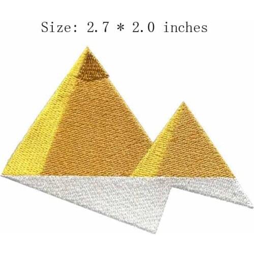 Pyramid 2.7"wide embroidery for bordado da fita/bolso pajaros/remendos