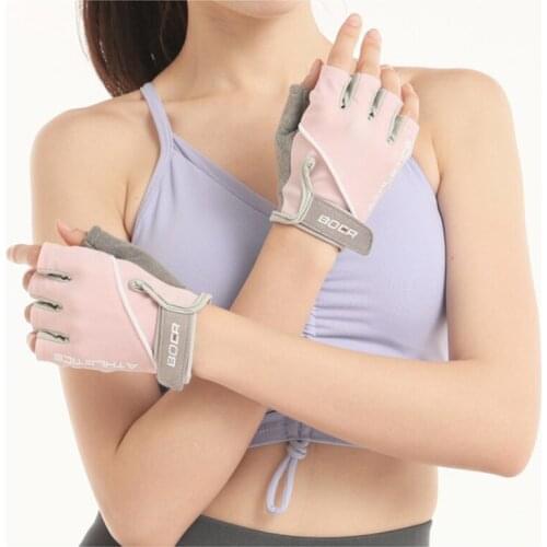 Sports Fitness Gloves Lightweight Training Men and Women Half Finger Dumbbell Riding Non-slip Wear-resistant Handguards