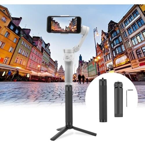 Extension Pole Selfie Stick for DJI OM 4 Osmo Mobile 3 2 Zhiyun Stand Bracket Folding Tripod Mount Handheld Gimbal Accessories