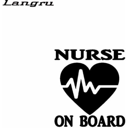 Nurse Mural On Board Vinyl Car And Motorcycle Personality Stickers Decal Jdm