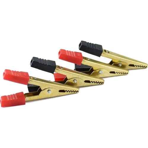 High quality alligator clip large copper thick electrical clamp power clamp battery clamp wire clamp power test clamp