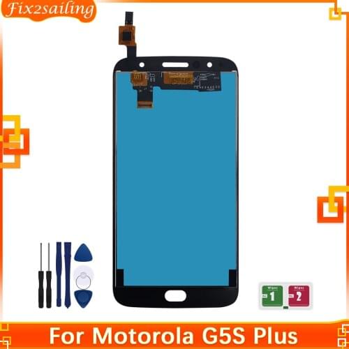 5.5" LCD Display For Motorola MOTO G5S Plus XT1802 XT1803 XT1805 XT1086 LCD Display Touch Screen Digitizer Replacemen Original