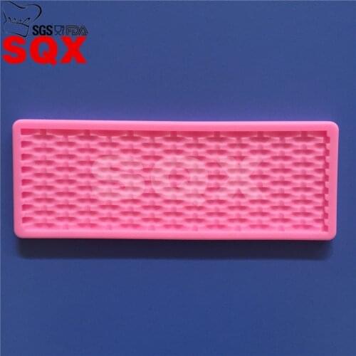 3D woven texture angle turn Sugar Maker cake decorating mold pastry cooking tools kitchen accessories MR42