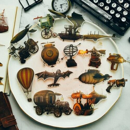 40pcs Vintage Vellum Paper Stickers for Scrapbooking DIY Projects/Photo Album/Card Making Crafts