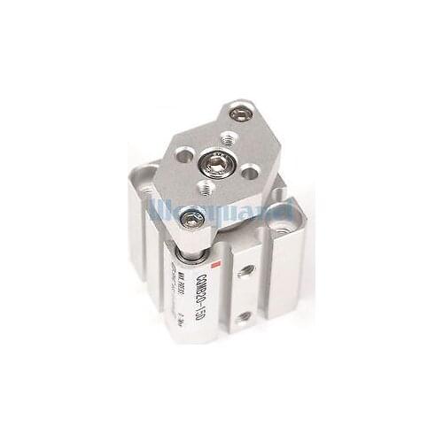 CQMB20-15 Compact Cylinder Bore 20mm Stroke 15mm Guide Rod Double Acting
