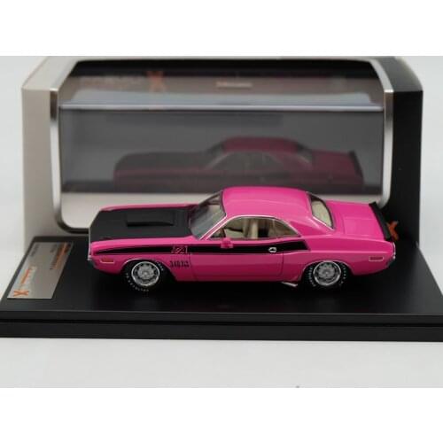 IXO Premium X 1:43 For Dodge Challenger T/A 1970 Pink PRD408J Limited Edition Collection Resin Auto Models